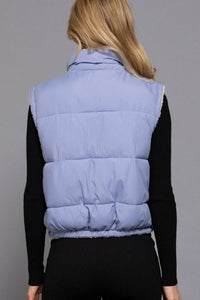 Reversible Fur Padding Vest