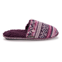 MUK LUKS® Ashlie Scuff Slippers – Cozy Faux Fur Indoor/Outdoor